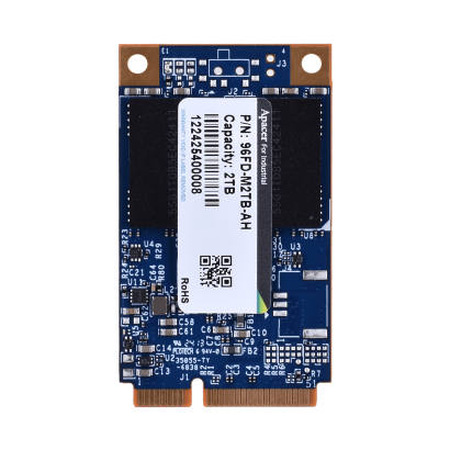 APACER mSATA 2TB SATA3 TLC -25°C ~ +85 °C